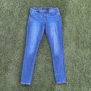 Calvin Klein Jeans Womens Size 29x29 Slim Fit Medium Wash Blue Stretch Denim